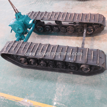 Steel rubber track chassis undercarriage system for excavator loader Drilling Rigs farming